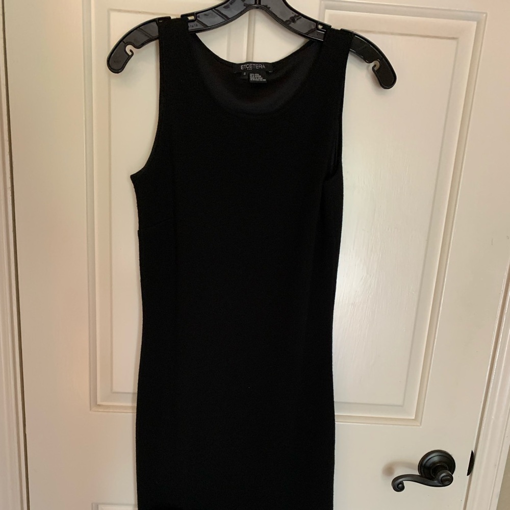 Etcetera Black Knit Dress